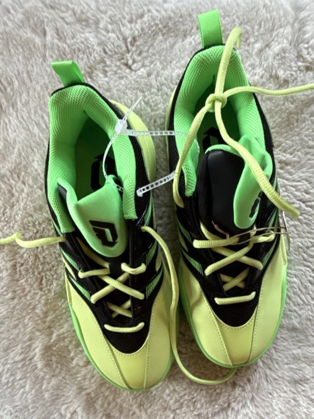 adidas Dame Certified 3 Pulse Lime Core Black Screaming Green - NWT